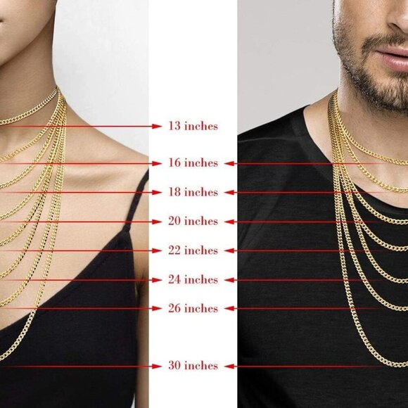 Italian Solid 18k Gold Over 925 Sterling Silver 3.5mm Diamond Cut Cuban Link Cur - Picture 6 of 6